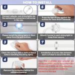 LANDRHYTHM Permanent Outdoor Lights, 100ft Smart Eave Light with 72 LED Lights, IP67 Waterproof, App Control, Outdoor Christmas Lights, DIY RGB+IC Light for House Christmas Decorations, White