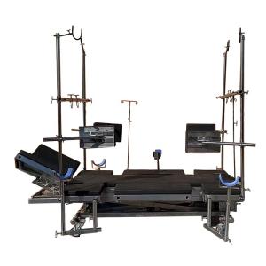 YSVET-OT13 Ysenmed Large Animal Horse Cow Camel Gorilla Equine Operating Table Veterinary Surgical Table With Lamp And Iv Stand