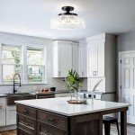Lamomo 3-Bulb Semi Flush Mount Ceiling Light