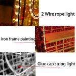 LED Outdoor 3D PVC Horse-Drawn Cart Themed Motif Light IP65 Landscape Wedding Holiday Decor for Diwali Christmas Decorations