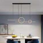 Smart LED Pendant Light Restaurant Hanging Lamp Remote Control Adjustable Color Temperature Brightness Living Room Home Lights