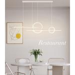 Smart LED Pendant Light Restaurant Hanging Lamp Remote Control Adjustable Color Temperature Brightness Living Room Home Lights
