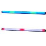 Outdoor battery led tube light RGB 128 * 0.25W waterproof stage light DMX512