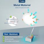 Amico 4 Pack 6 Inch 5CCT Ultra-Thin LED Recessed Ceiling Light with Junction Box, 2700K/3000K/3500K/4000K/5000K Selectable, 12W Eqv 110W 1050LM Brightness Dimmable Canless Wafer Downlight, ETL & FCC