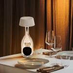 Charging Led Table Lamps Plug-in Wine Bottle Bar Restaurant  Atmosphere Night Lights Bedroom Bedside Decorative USB Desk Lamps