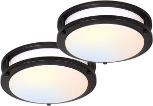 Hykolity 13" Adjustable LED Ceiling Light - 2 Pack