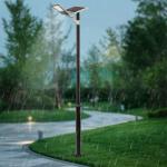 Bymaocar 5M Street Light Pole, Street Lamp Post, Split Street Lamp Post Suitable for Outdoor Street Capacity About 100kg