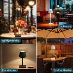 Desk Lamps 3-Color Touch Dimming Eye Protection LED Table Lamp Night Light USB Plug in Lamps For Study Side Table Mini Bed Side