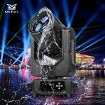2 Pack Outdoor Waterproof IP65 350W 380W DMX Beam 350 380 Halo Ring Moving Head Light With Flight Case