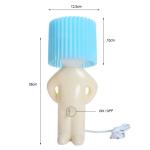 Plug-in Energy-Saving Creative Small Night Light Home Decoration Mr.P A Little Shy Man LED Naughty Boy Lamp Eye Caring
