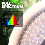 Barrina Hanging Grow Lights for Indoor Plants, 25W Full Spectrum, with Timer and 16.4FT Power Cord, Pendant Plant Lights for Indoor Growing, Large Tall Plant, Garden, Flowers, Greenhouse