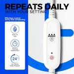 Barrina Hanging Grow Lights for Indoor Plants, 25W Full Spectrum, with Timer and 16.4FT Power Cord, Pendant Plant Lights for Indoor Growing, Large Tall Plant, Garden, Flowers, Greenhouse