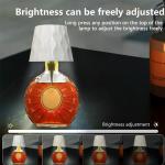 USB Charge Bottle Table Lamp Silicone Wine Stoppers Lamp 3 Colors Stepless Dimming Night Lamp for Bar Wine Bottles Desk Lights