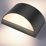 REIKOT Indoor Wall Sconces | Aluminum Modern LED Wall Lights Hardwired Up and Down Wall Mount Light, Dimmable, Suitable for Bedroom,Living Room, Hallway, Warm White 3000K, 1400Lm (2 Pack)