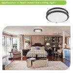 Hykolity 13" Adjustable LED Ceiling Light - 2 Pack