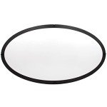 Maxxima 32" Oval Black LED Ceiling Mount Light Fixture, 5500 Lumens, 3 CCT Color Selectable 3000K/4000K/5000K, Dimmable Flush Mount Indoor Light, Perfect for Kitchen or Bedroom Lighting