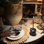 SAKRINGT 2 Pack Rechargeable Table Lamp, LED Cordless Table Lamp,5000mAh Battery Operated Portable Table Light,Dimming for Restaurant/Patio/Outdoor(Black)