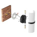 irotine Black LED Wall Sconce Set of 2 Indoor Hardwired Up and Down Wall Lights for Living Room Bedroom Hallway Corridor Warm White 3000K (with G9 Bulbs)