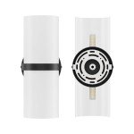 irotine Black LED Wall Sconce Set of 2 Indoor Hardwired Up and Down Wall Lights for Living Room Bedroom Hallway Corridor Warm White 3000K (with G9 Bulbs)