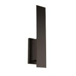 Edwarmlux Indoor Wall Sconces, Modern Wall Lights, Up and Down Wall Mount Light, Dimmable Hardwired Wall Light for Bedroom, Living Room, Hallway, GU10 Bulbs Excluded, 2 Pack (Matt Black)