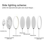ocioc 15.7 inch 36W Flush Mount Ceiling Lights Fixture 6500K Daylight White Ultra-Thin Round LED Lighting lamp for Hallway Kitchen Bedroom Bedroom Closet Laundry Indoor Outdoor 2 Pack