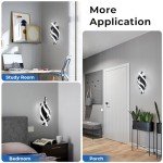 AUA LED Wall Sconce, 21W Modern Spiral Wall Sconce Lighting, 6500K Cool White Indoor Wall Light for Bedroom Living Room Office Restaurant Hallway, Wall Mounted Lamp