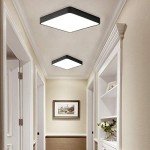 Ganeed 36W LED Ceiling Light,15.7 inch Square led Ceiling Light,Cool White Flush Mount Ceiling Fixture,Energy Saving Ceiling Lamp for Dining Room Kitchen Hallway Stairways