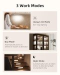 EZVALO Under Cabinet Lights, LED Closet Lights Wireless USB Charging, Motion Sensor Lighting Indoor 5700K Dimmable with Remote Control (White) 5 Pack