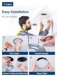 Amico 20 Pack 6 Inch 5CCT Ultra-Thin LED Recessed Ceiling Light with Junction Box, 2700K/3000K/4000K/5000K/6000K Selectable, 12W Eqv 110W, Dimmable Can-Killer Downlight, 1050LM High Brightness