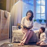 Wio-Mio 15w/1000lm Bright LED Floor Lamp with Stepless Adjustable 3000K-6000K Colors and Dimmer, Remote and Touch Control Reading Lamp, Adjustable Gooseneck Floor Lamp for Living Room