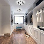 Modern LED Square Flush Mount Ceiling Light
