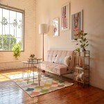 Globe Electric Novogratz x Globe Harrington 65" Floor Lamp, 2-Tone Faux Wood Base, White Fabric Shade, Socket Rotary Switch 67225