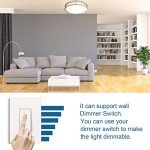 OOWOLF 2-Pack Dimmable 36W LED Ceiling Lights