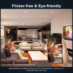 VARICART Recessed Lighting 6 inch RGBCW Color Changing Canless LED Recessed Ceiling Lights Dimmable with Remote Control, 16W 1500 Lumen, Flicker Free, Memory, 3 Modes, Delayed Off, ETL, 6 Pack