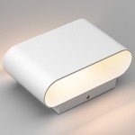 Aipsun Modern LED Wall Sconces 1 Pack Hardwired Interior Wall Lights Indoor Aluminum Up and Down Wall Mount Light for Living Room Bedroom Hallway Corridor Warm White 3000K(with G9 Bulbs)