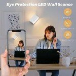 Aipsun Modern LED Wall Sconces 1 Pack Hardwired Interior Wall Lights Indoor Aluminum Up and Down Wall Mount Light for Living Room Bedroom Hallway Corridor Warm White 3000K(with G9 Bulbs)