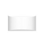 Aipsun Aluminum Modern Indoor LED Wall Sconce Interior Wall Lights 1 Pack Hardwired Up and Down Wall Mount Light for Living Room Bedroom Hallway Corridor Warm White 3000K(with G9 Bulbs)