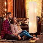 GyroVu 65" Floor Lamp for Living Room, 3 Way Dimmable Standing Lamp for Bedroom, Corner Floor Lamp for Office& Living Room(Bulbs Included)