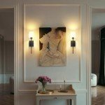 iThird Battery Operated Wall Sconces Set of 2: Black Rechargeable Wall Lights with 6000mAh Detachable Battery and Remote,4CCT Dimmable Wireless Sconce Lamp for Bedroom Living Room Hallway Bathroom