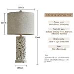OYEARS 3-Way Dimmable 22'' USB A+C Touch Control Table Lamp with Nightlight for Living Room Bedroom Farmhouse Bedside Nightstand Lamps (Bulb Included)