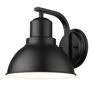 zeyu 8.4 Inch Indoor Wall Mount Lamp Light Fixture, Industrial Wall Sconce Lighting for Hallway Bedroom, Black Finish, ZY24-1W BK