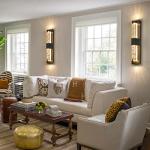 WOSHITU LED Wall Sconce Light: 19 Inch Black Modern Sconces Wall Lighting 3000K Dimmable Crystal Wall Lamps Indoor Bathroom Sconce Wall Mount Light Fixtures for Living Room/Bedroom/Hallway