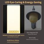 ElilyGiA Aluminum LED Modern Wall Sconces Set of 2, 18W Matte Black Waterproof Sconce Wall Lighting Indoor Outdoor, Hardwired Wall Lights for Office,Porch, Bedroom, Bathroom, Living Room,Stairway