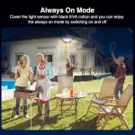 Onforu 100w Dusk to Dawn Outdoor Lighting,11000LM Led Outdoor Light from Dusk Till Dawn,Super Bright Flood Light,IP66 Waterproof Exterior Security Floodlight Fixture,3 Heads Photocell for Garage,Yard