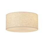 Vexagyle 13inch Semi Flush Mount Ceiling Light Fixture,3-Light Ceiling Mount Drum Light Fixture with Linen Shade,Modern Close to Ceiling Lamps for Living Room, Bedroom, Dining Room,Hallway