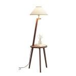 Floor lamp, bedroom bedside table, shelf, integrated desk lamp,