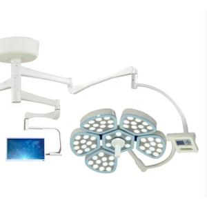 E700 Flower Single Dome Ceiling LED Surgical Light with Internal HD cam for Hospital and Clinic   Price Can Discuss