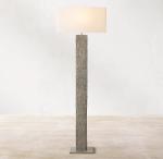 Sassanid OEM Contemporary Design Solid Brass  Sensuous Texture Vouvrray Floor Lamp