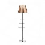 Shelf floor lamp, designer living room bedroom, ambient lamp