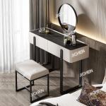 Slate dresser bedroom small apartment modern simple dressing table with lamp dressing table